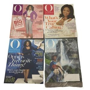 Lot of 4 Oprah Magazines